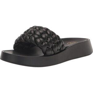 ASH Women's Victoria Sandal Slide Black Size 4.5 - 5 New